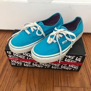Vans Authentic Hawaiian Ocean Blue womens 6.5